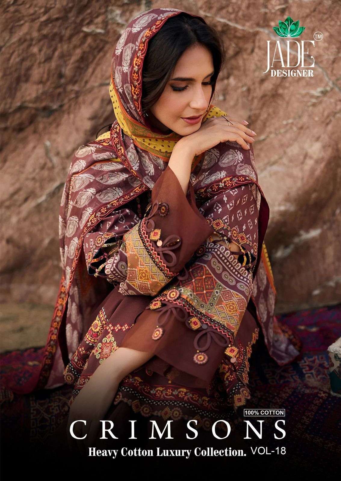 CRIMSONS VOL - 18 BY JADE DESIGNER
